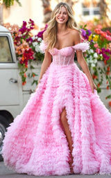 1 of 2 Sherri Hill 54906 Dress Pink