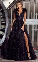 1 of 3 Sherri Hill 55249 Black