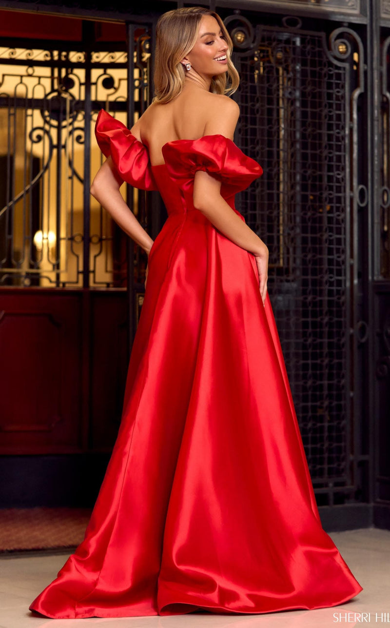 Sherri Hill 55253 Dress Red