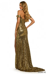 5 of 7 Sherri Hill 55418 Gold