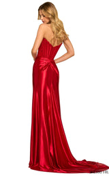 4 of 5 Sherri Hill 55419 Red