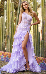 1 of 4 Sherri Hill 55800 Dress Lilac