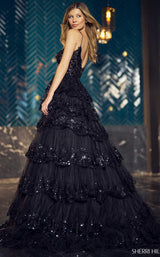 3 of 3 Sherri Hill 55925 Dress Black