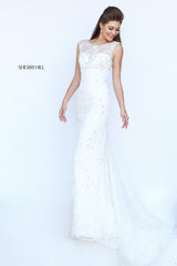 1 of 4 Sherri Hill 50069 Ivory