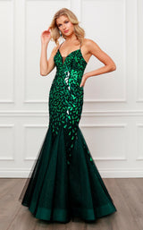 1 of 12 Nox Anabel T438 Dress Green