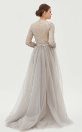 3 of 5 Tiara TAB2026140 Dress Gray