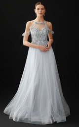 1 of 3 Tiara TAB2026159 Dress Light-Grey