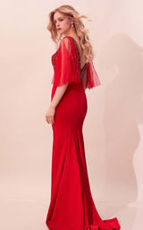 1 of 2 Tiara TAB826001 Dress Red