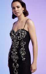 2 of 3 Tiara TAB926006 Dress Black