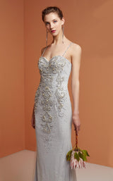 1 of 3 Tiara TAB926006 Dress Gray