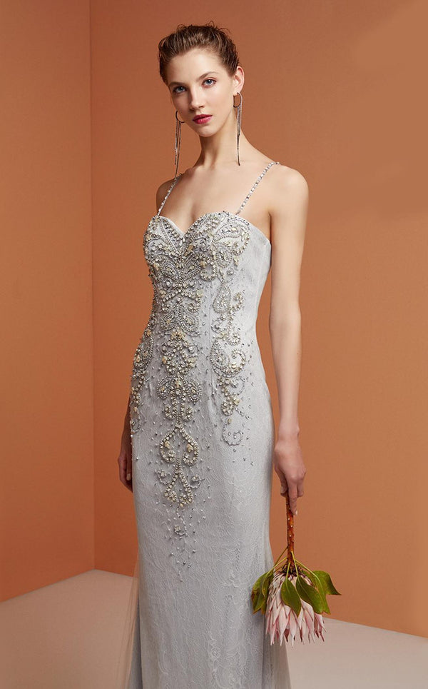 Tiara TAB926006 Dress Gray