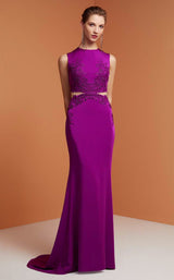 3 of 3 Tiara TAB926027 Dress Purple