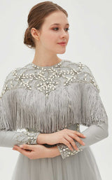 8 of 10 Tiara TAB926039 Dress Gray