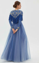 5 of 10 Tiara TAB926039 Dress Blue