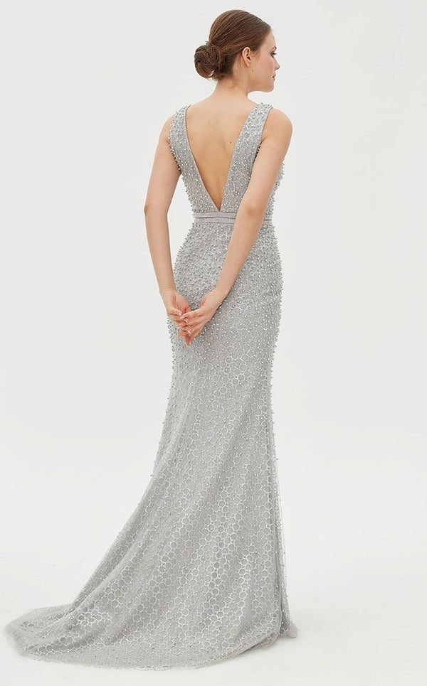 Tiara TAB926079 Dress Gray