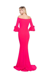 13 of 14 Terani 1811E6135 Fuchsia