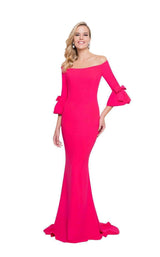7 of 14 Terani 1811E6135 Fuchsia