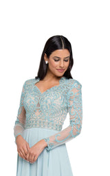 4 of 8 Terani 1811M6579 Mist-Nude