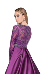 7 of 7 Terani 1811M6587 Eggplant