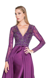 2 of 7 Terani 1811M6587 Eggplant