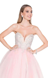 4 of 5 Terani 1811P5102 Blush-Nude