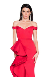 1 of 4 Terani 1812E5384 Red