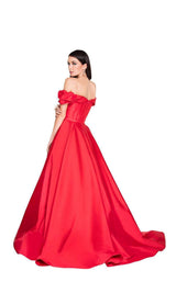 3 of 4 Terani 1812E6254 Red