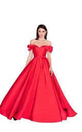 1 of 4 Terani 1812E6254 Red