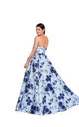 3 of 4 Terani 1812E6310 French-Blue-Navy
