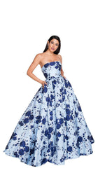 1 of 4 Terani 1812E6310 French-Blue-Navy