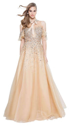 1 of 4 Terani 1812P5871 Champagne
