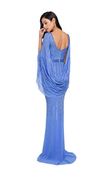 3 of 4 Terani 1813M6740 Periwinkle