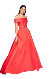 1 of 4 Terani 1813P5190 Red