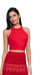 2 of 4 Terani 1815P5908 Red