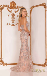 2 of 2 Terani 2215P0027 Dress Rose