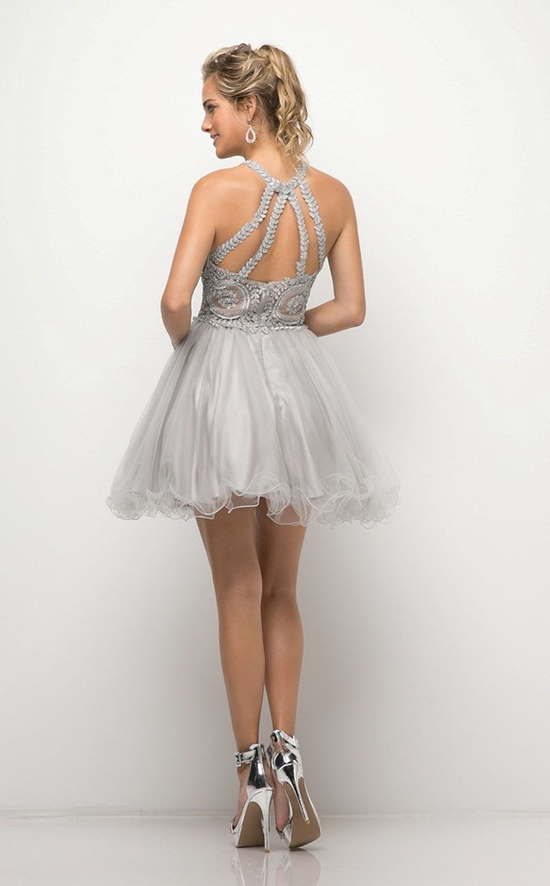 Cinderella Divine UJ0119 Dress Silver