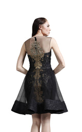 2 of 2 Revive by Tony Ward Ursula Dress Black-Gold