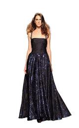 1 of 4 Revive by Tony Ward Vicky Dress Black-Blue