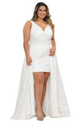 Lindas W1020 Dress Off-White