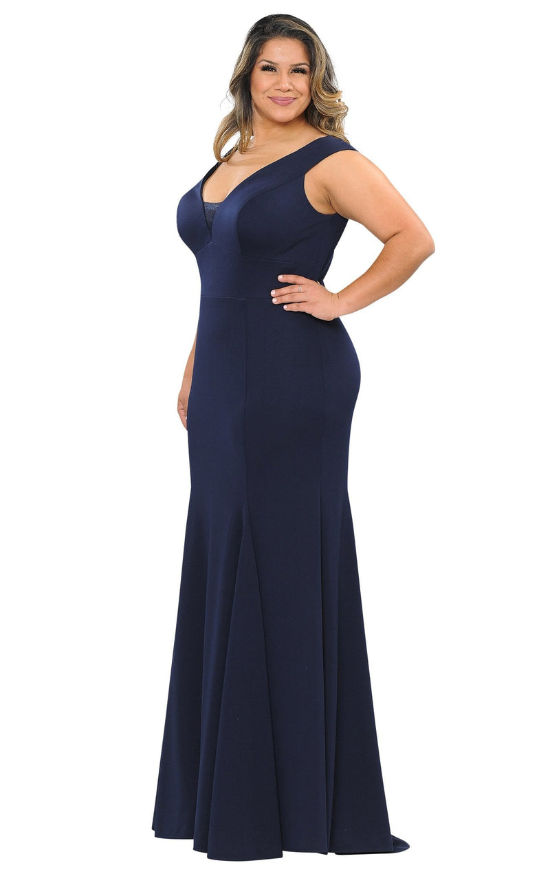 Lindas W1022 Dress Navy