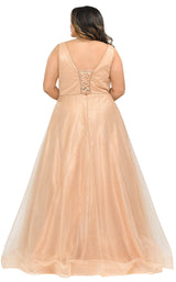 Lindas W1024 Dress Rose-Gold