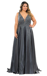 4 of 24 Lindas W1032 Dress Silver