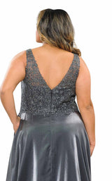 24 of 24 Lindas W1032 Dress Silver