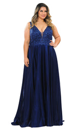2 of 24 Lindas W1032 Dress Navy