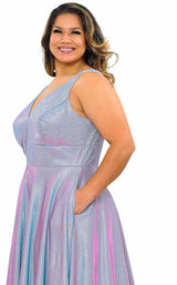 5 of 8 Lindas W1036 Dress Lavender