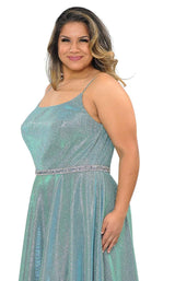 26 of 32 Lindas W1038 Dress Teal