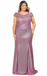 Lindas W1042 Dress Magenta