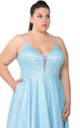Lindas W1048 Dress Blue