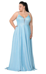 Lindas W1048 Dress Blue