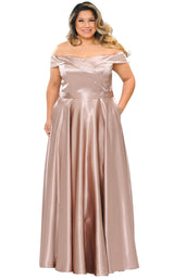 1 of 24 Lindas W1058 Dress Mocha